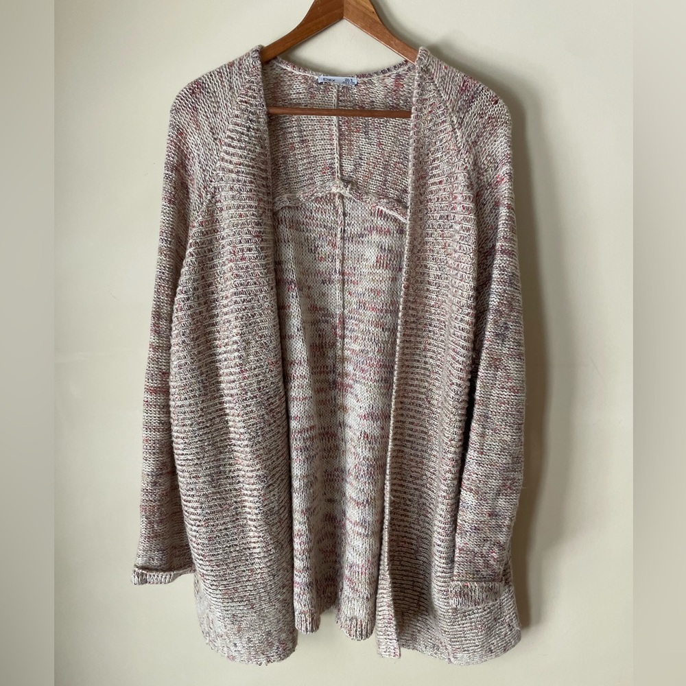 Dex Multicolour Knit Oversized Cardigan Size Medium